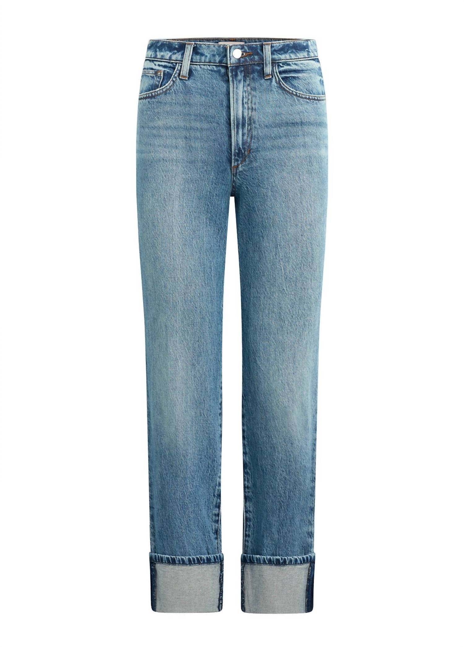 Joe'S Jeans - The Margot Cuffed Straight Leg Jeans