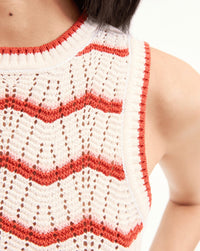 Veronica Beard - Jerrel Cropped Knit Tank Top