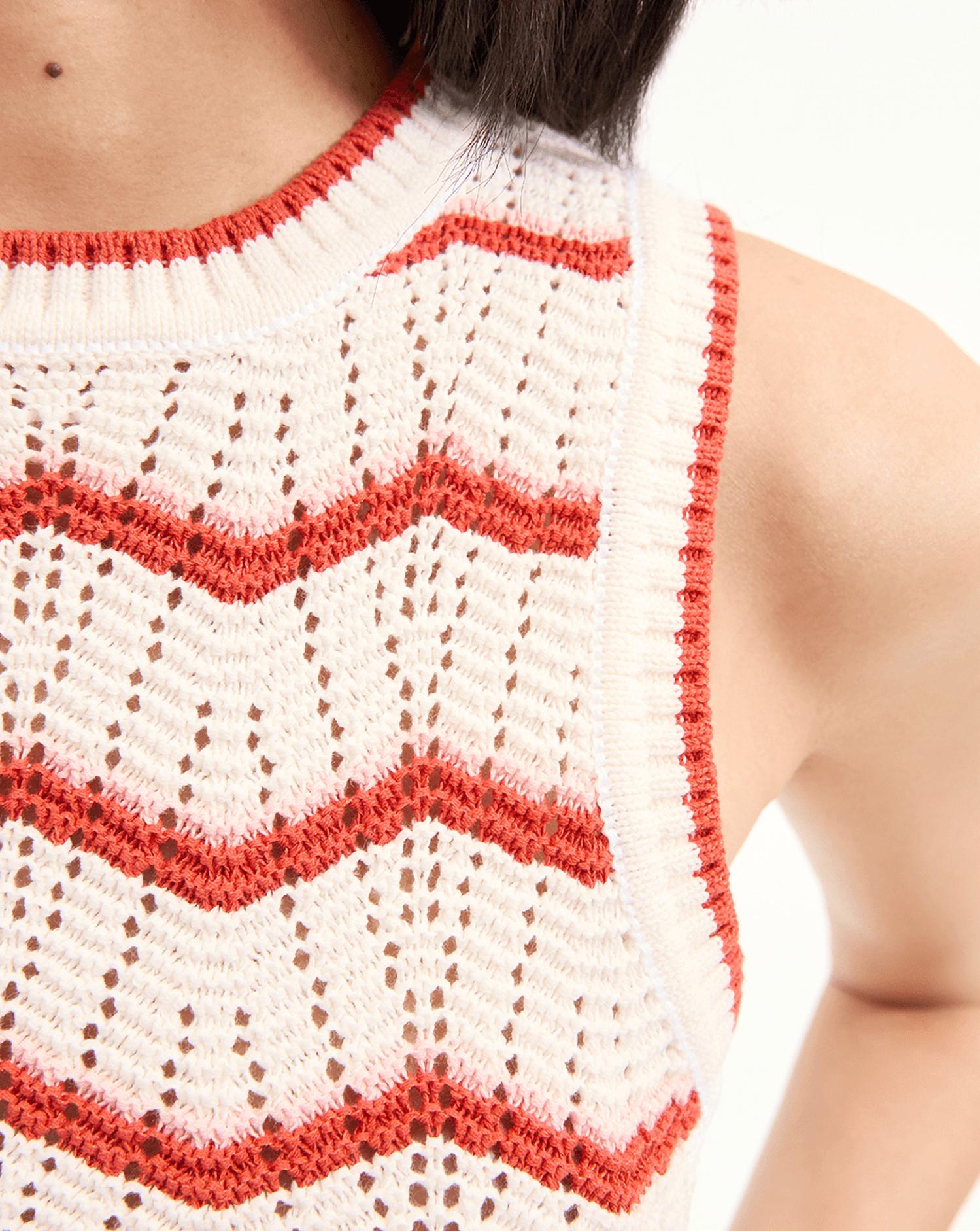 Veronica Beard - Jerrel Cropped Knit Tank Top