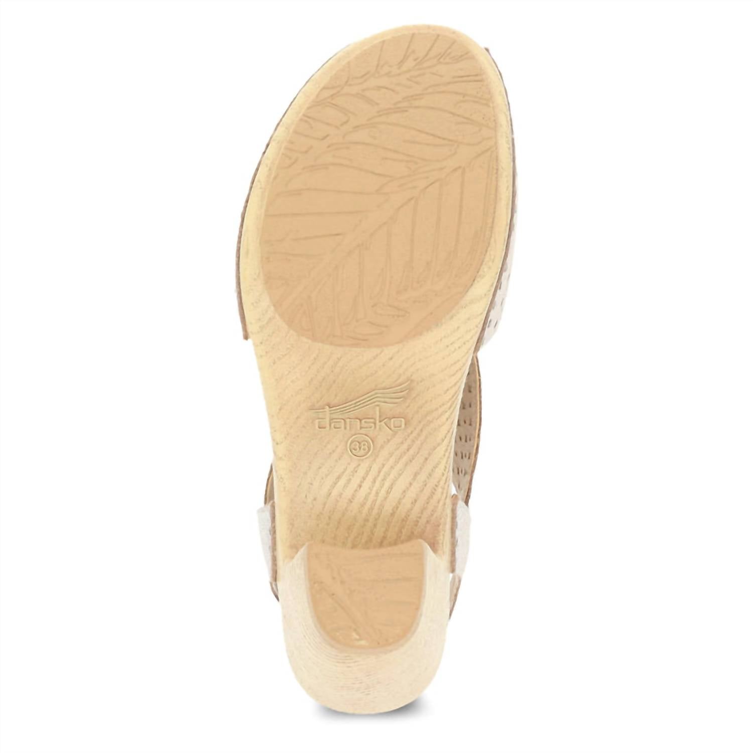 dansko Women's Teagan Slingback Sandal in white - women's heels - view 7