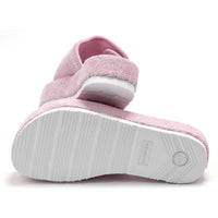 HUNTER Women's Original Terry Towelling Logo Slides in fox glove - women's shoe - view 7