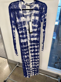 Pier Antonio Gaspari Women's Jersey Cardigan in indigo - women's dress