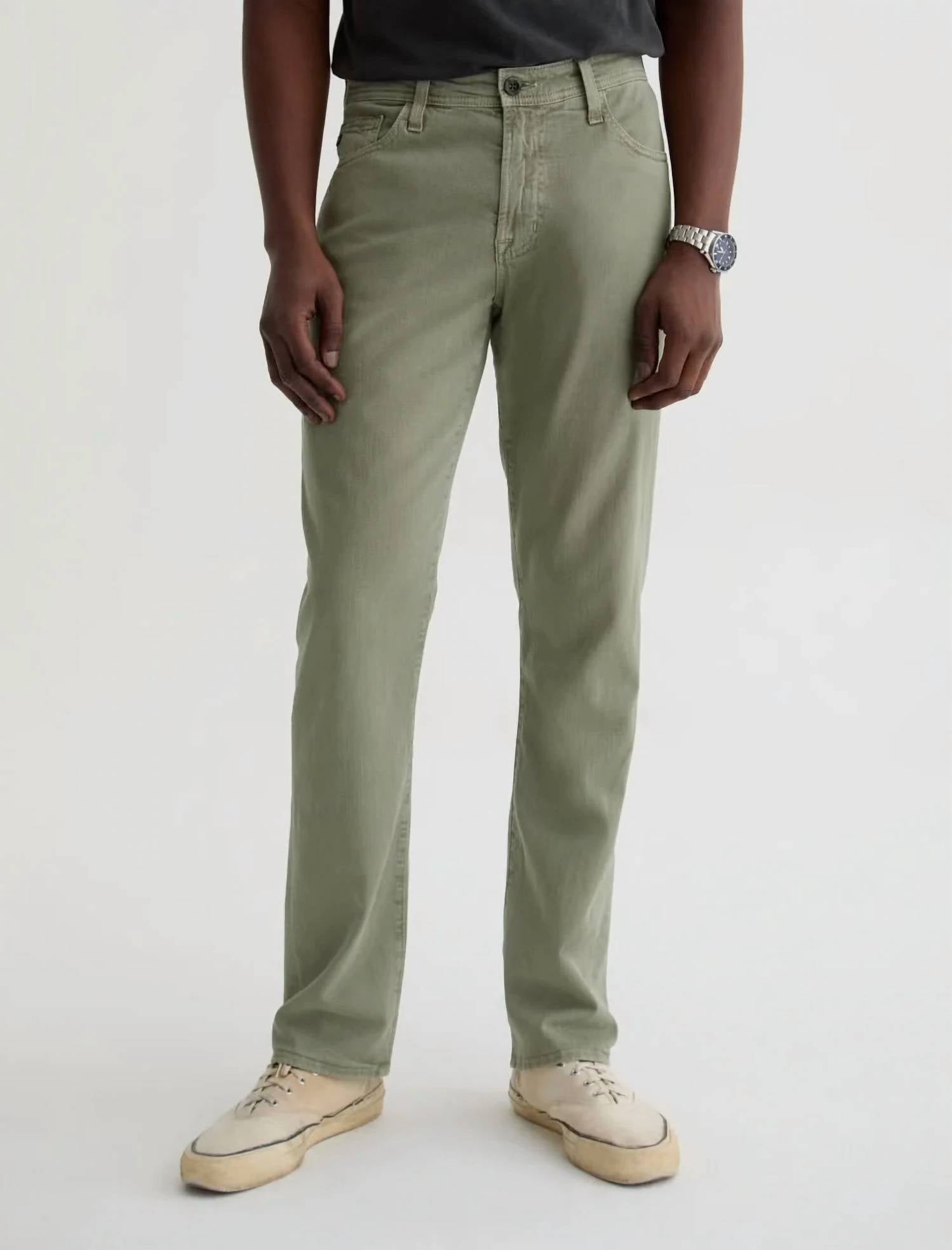 Ag Jeans - Men's Everett Linen Slim Straight Pant