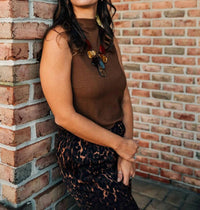 Lost + Wander - Eden's Serenade High Neck Top