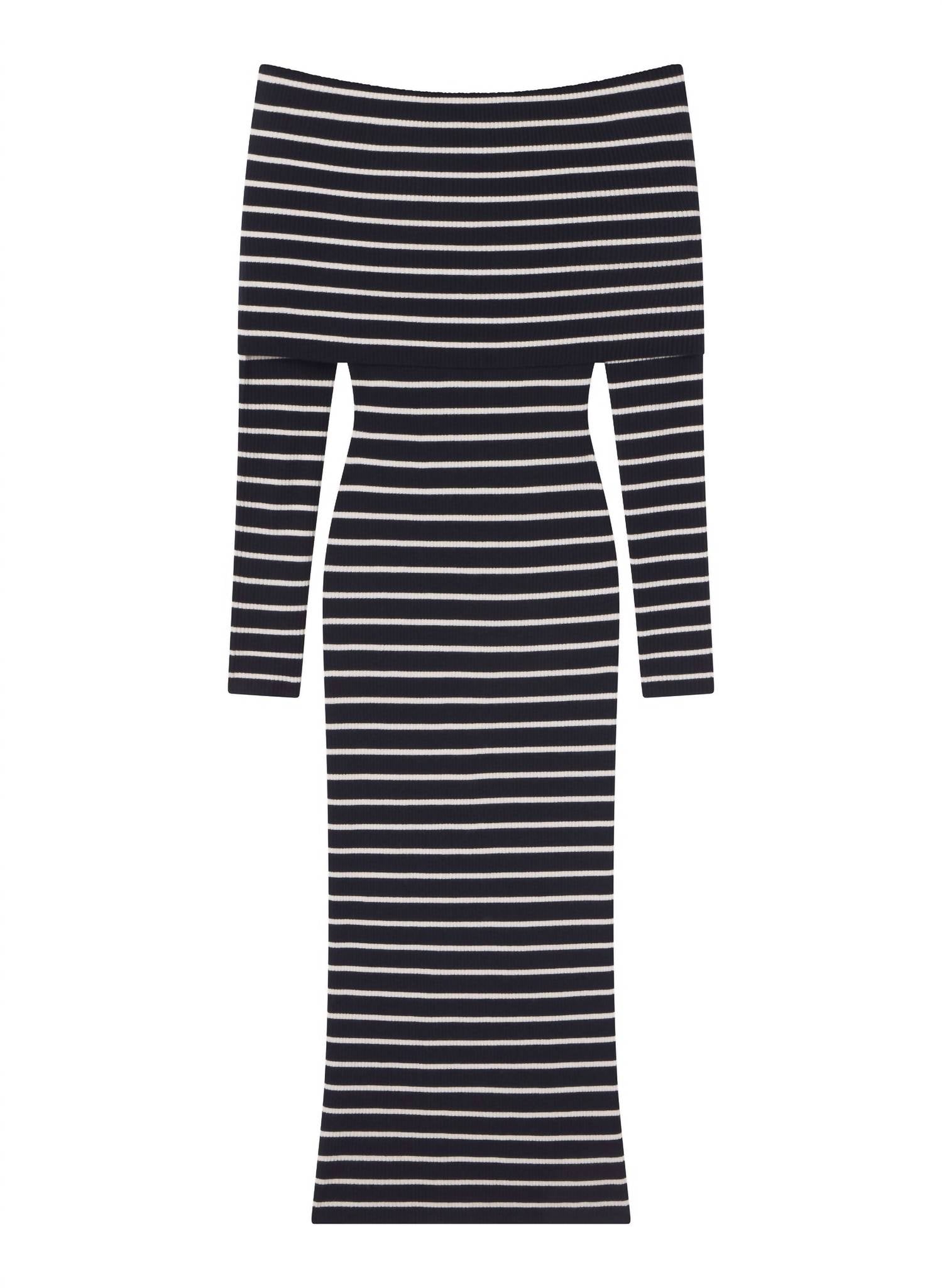 A.L.C. - Evelyn Merino Off Duf Shoulder Midi Dress