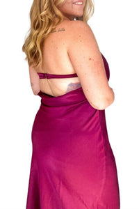 Le Lis - Strapless Cowl Back Midi Dress