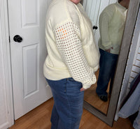 Michelle Mae - Jasmine Open Knit Sweater