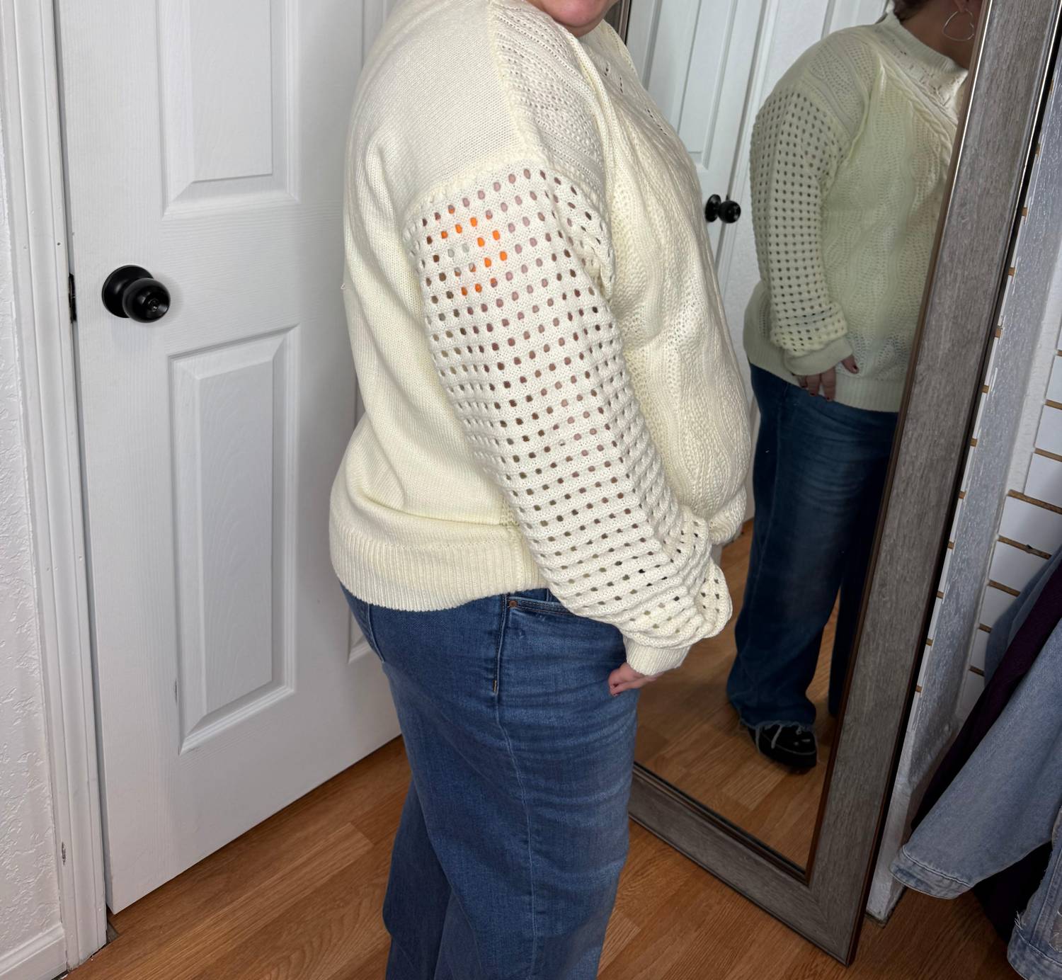 Michelle Mae - Jasmine Open Knit Sweater