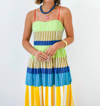 Karlie - Stripe Maxi Dress