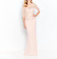 Cameron Blake - Lace Bodice Dress