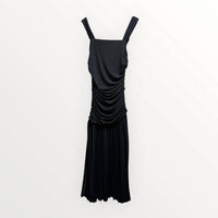 Art & Love Usa - Sleeveless Solid Ruched Maxi Dress