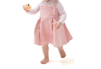 Angel Dear - Girl's Veiled Corduroy Ruffle Jumper With Diaper Cover