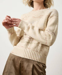 Lilla P - Open Stitch Crewneck Sweater