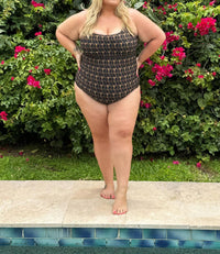 Alicia Swim - Stella Full Coverage One-piece Swimsuit - Plus