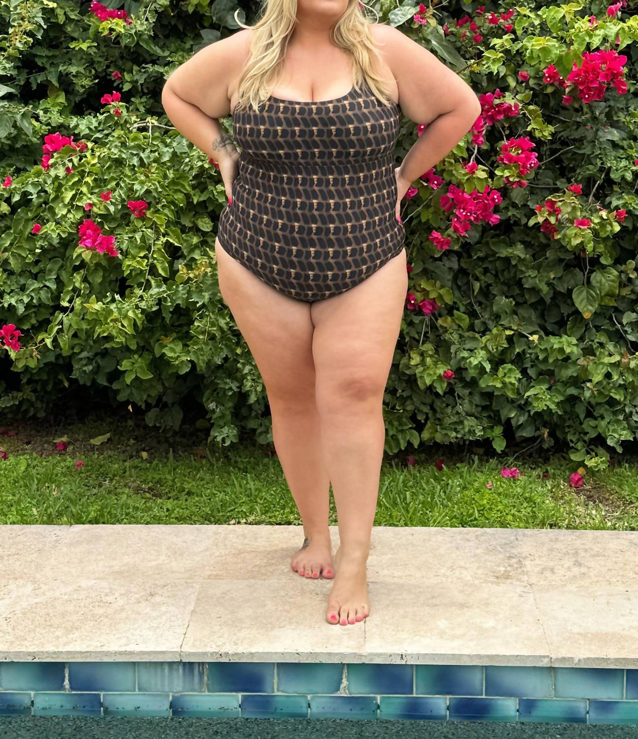Alicia Swim - Stella Full Coverage One-piece Swimsuit - Plus