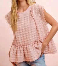 Bibi - Rosalie Peplum Top