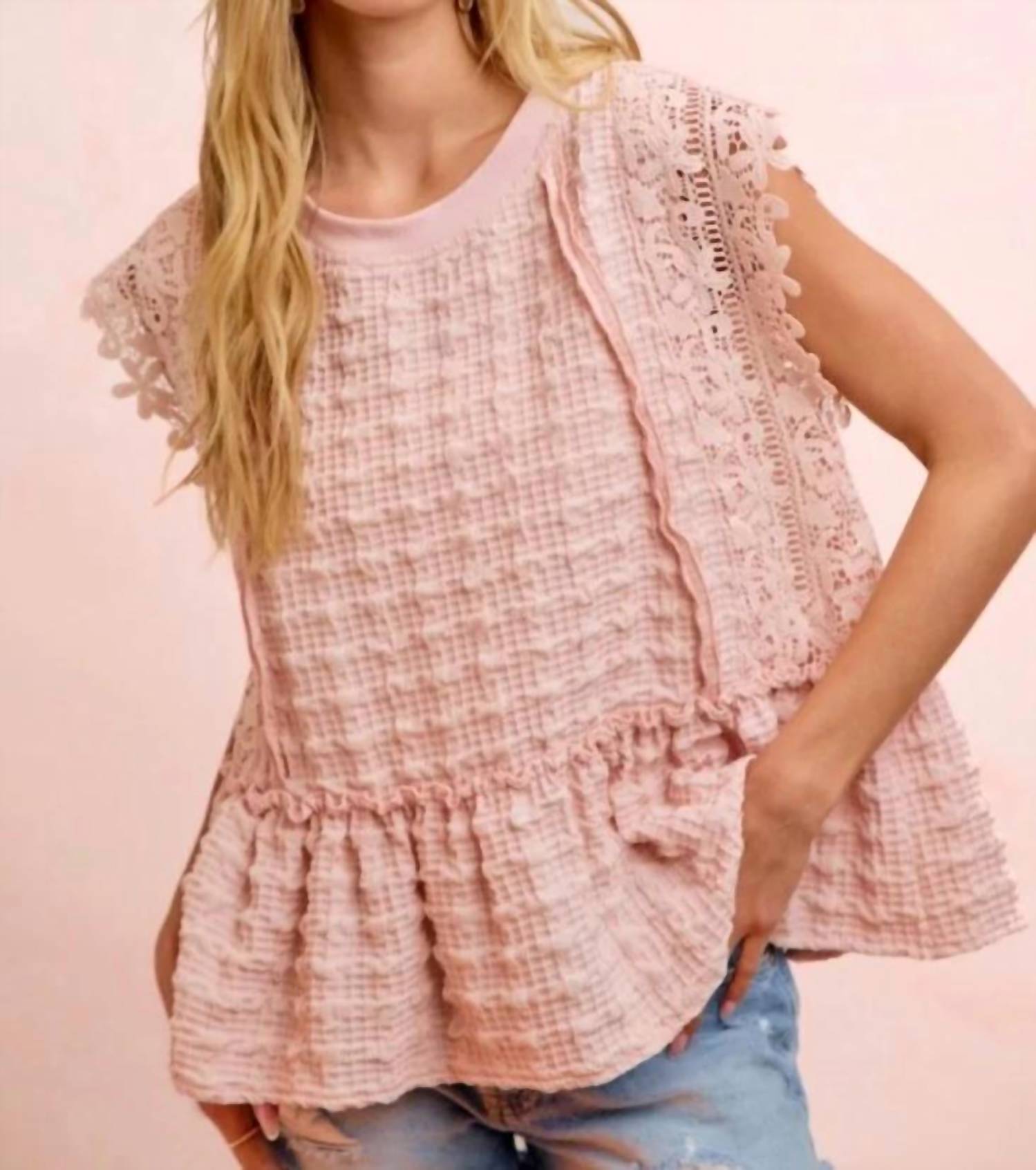 Bibi - Rosalie Peplum Top