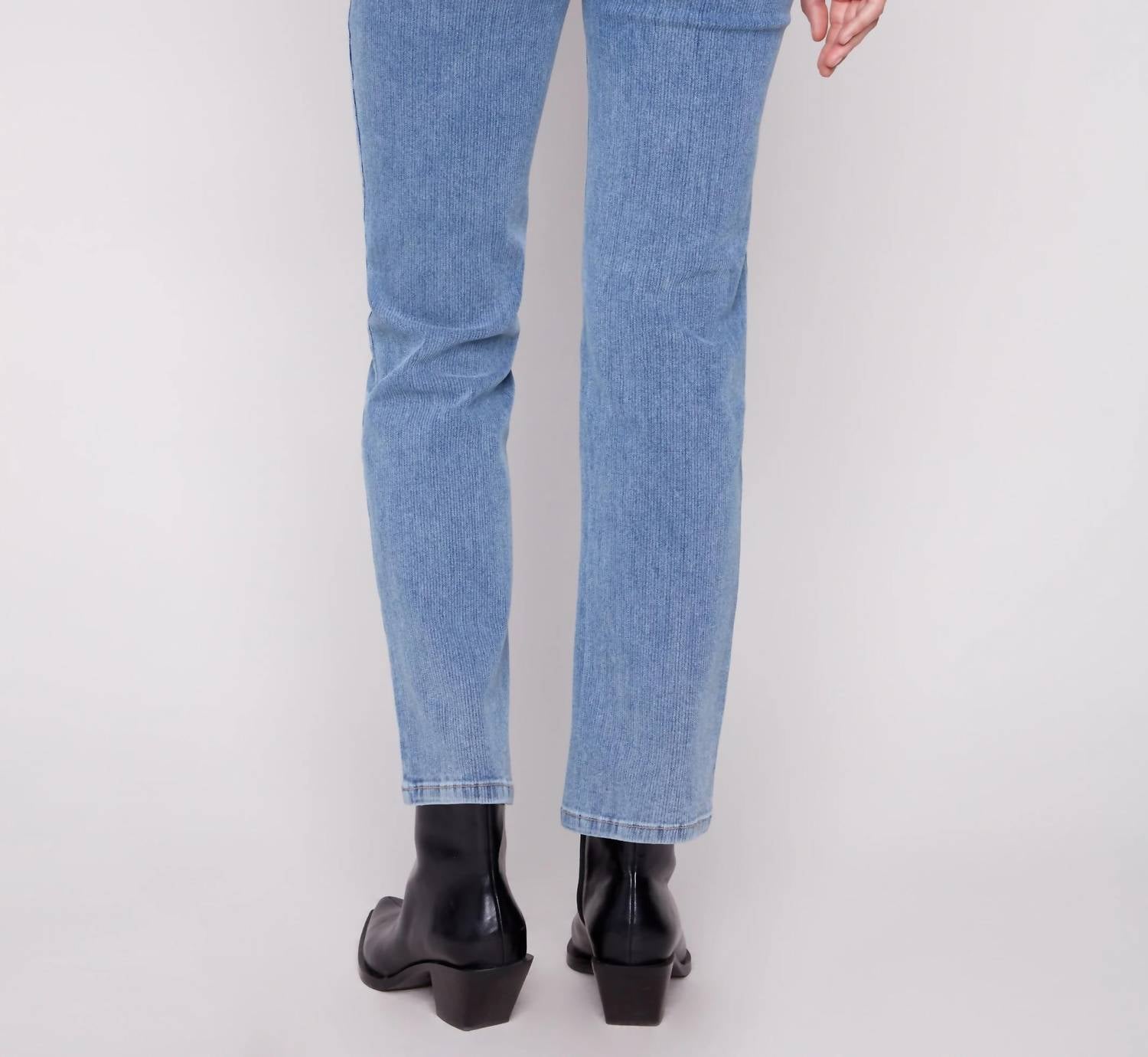 Charlie B - Corduroy Straight Leg Jeans