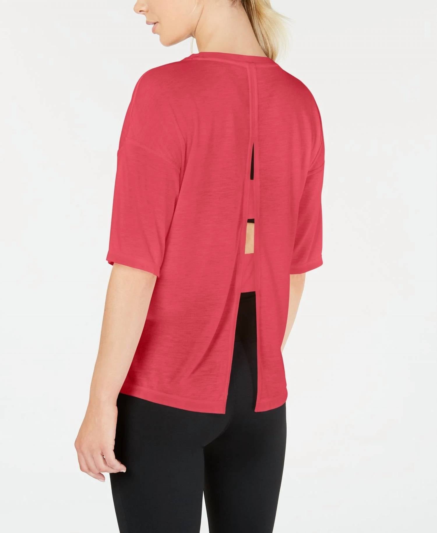Calvin Klein - Activewear Performance Split Back T-Shirt