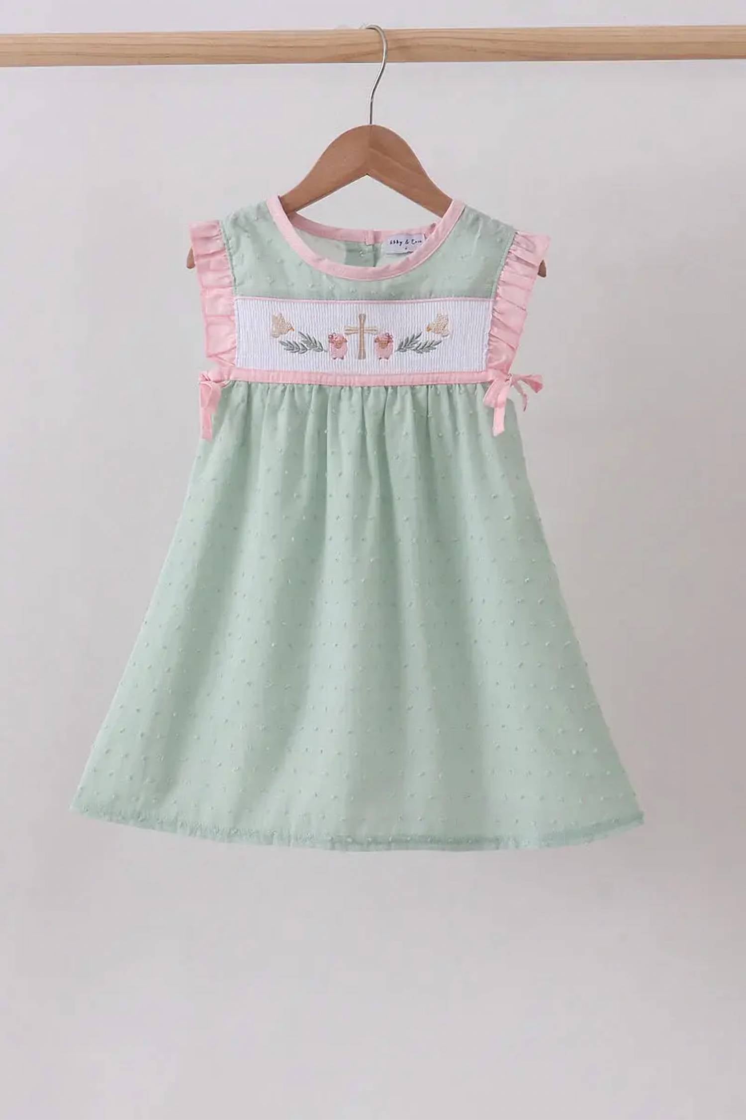 Mayoral - Girls Ruffled Dress