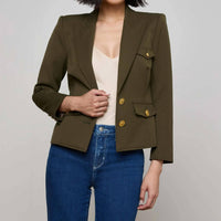 L'Agence - Wylla Shirt Structured Blazer