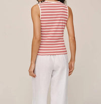 Bella Dahl - Sleeveless Fitted Button Down Top
