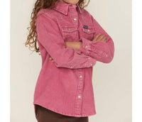 Wrangler - Girls Corduroy Shirt Jacket