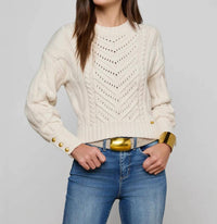 L'Agence - Storm Cable Knit Sweater