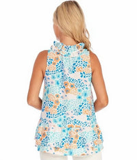 Mudpie - Jeanette Flounce Top