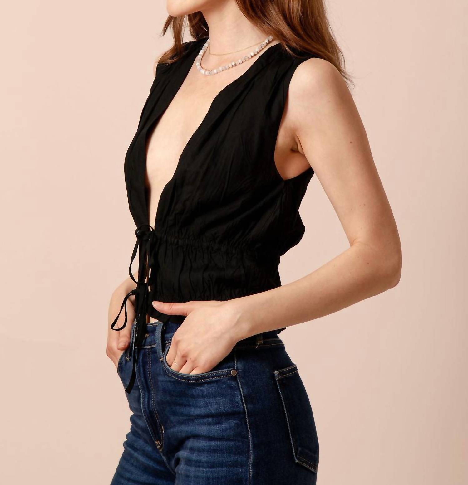Elan - Vicki Tie Top