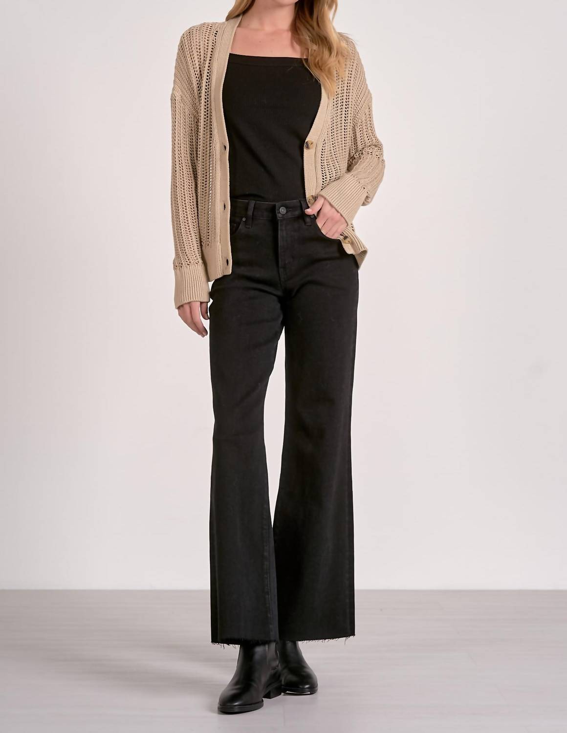 Elan - Harper Sweater Cardigan