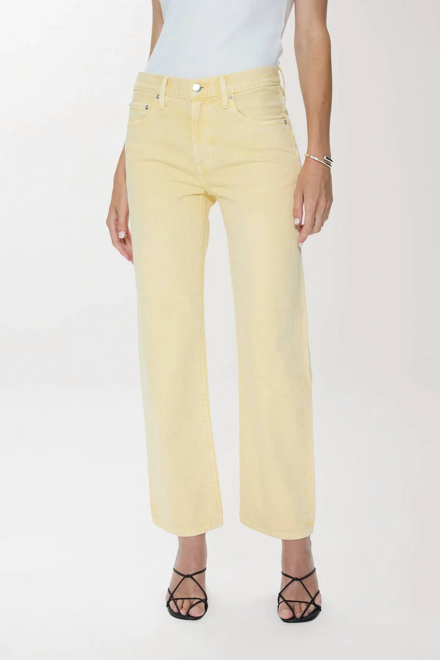 Pistola - Lexi Bowed Straight Jean