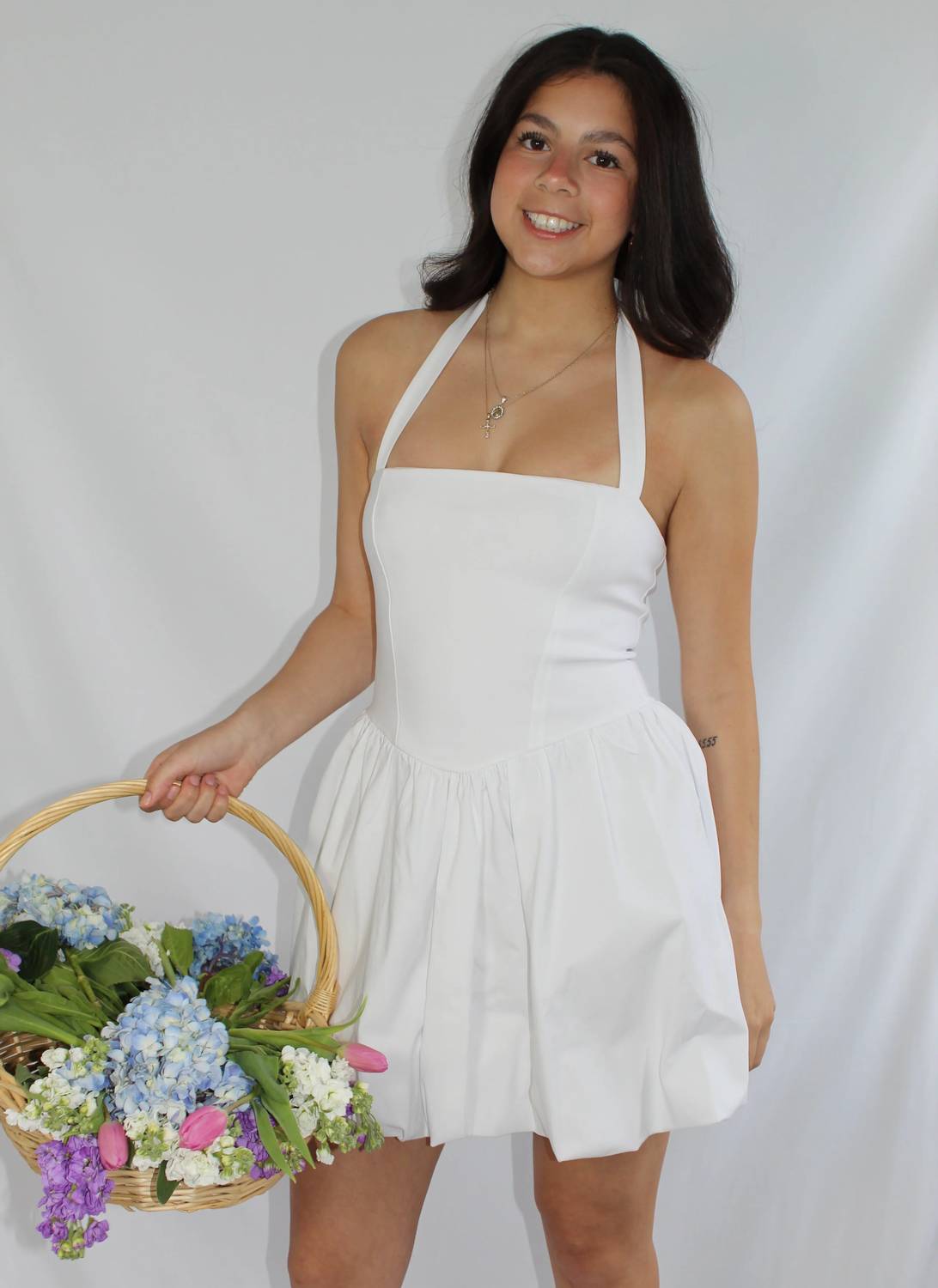 Blue Blush - Luna Bubble Dress