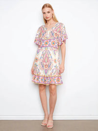 Charlie B - Carnival Print Dress