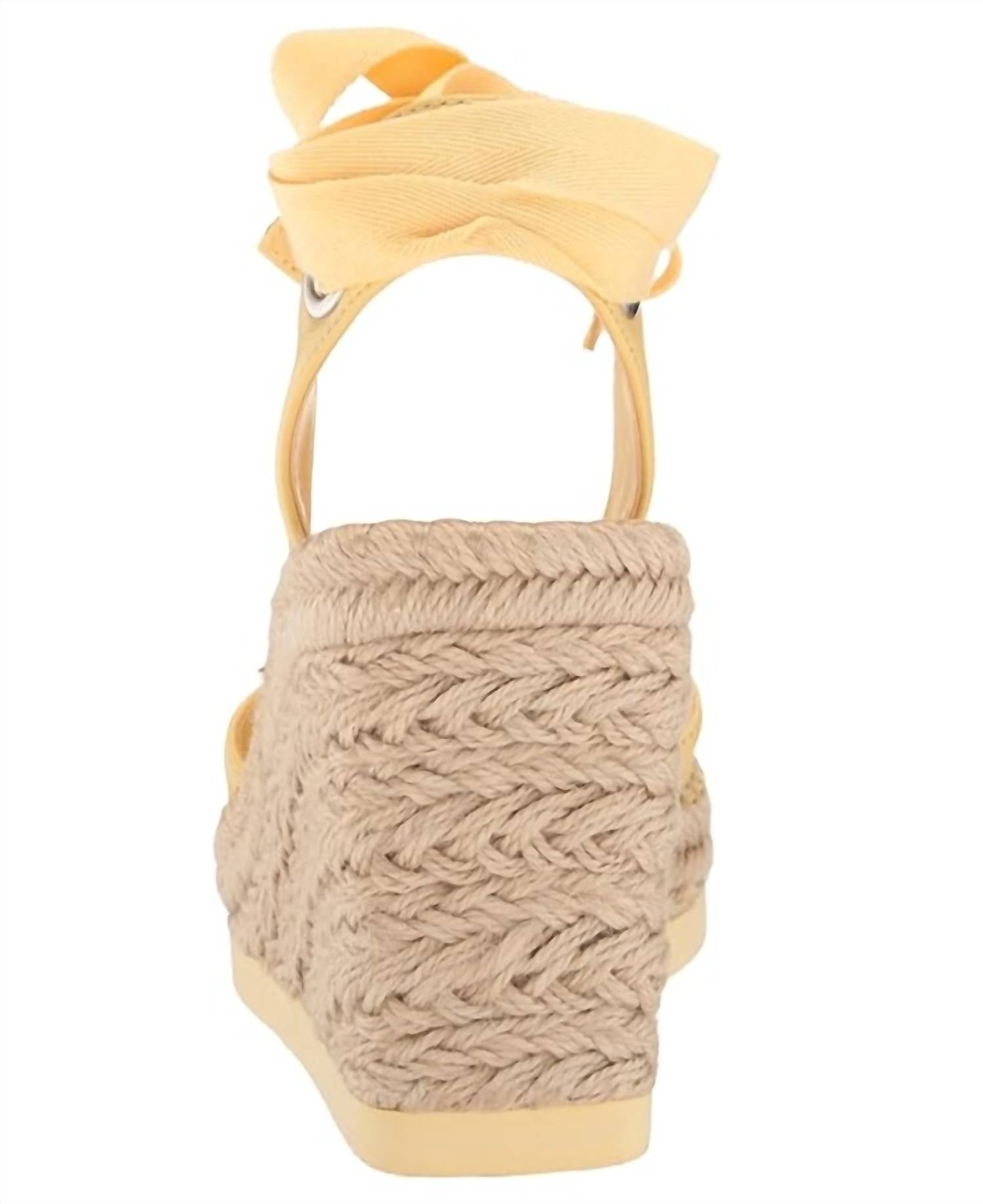 BENDSEN WEDGE SANDAL