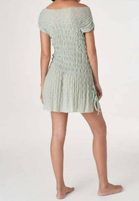 Find Me Now - Second Skin Ruched Ross Mini Dress
