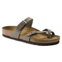 BIRKENSTOCK Women's Mayari Birkibuc Sandal in stone - women's sandal - view 6