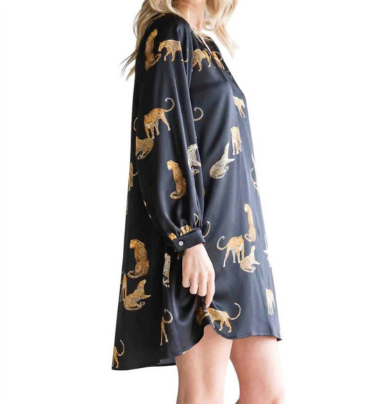 Jodifl - Cheetah Animal Print Dress