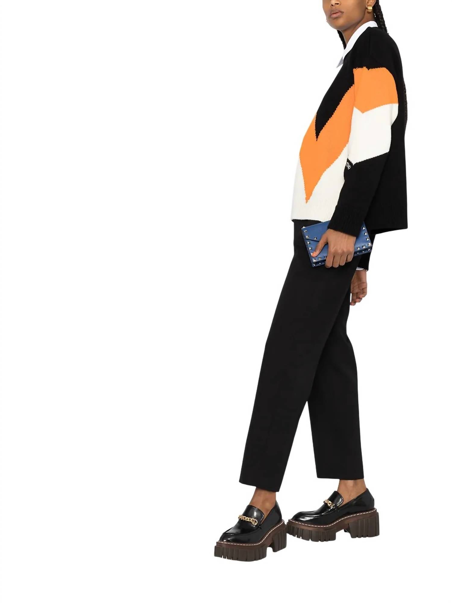 Valentino - Intarsia Knit Jumper