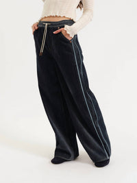 Daze - Cozy Wide Leg Pull On Jean