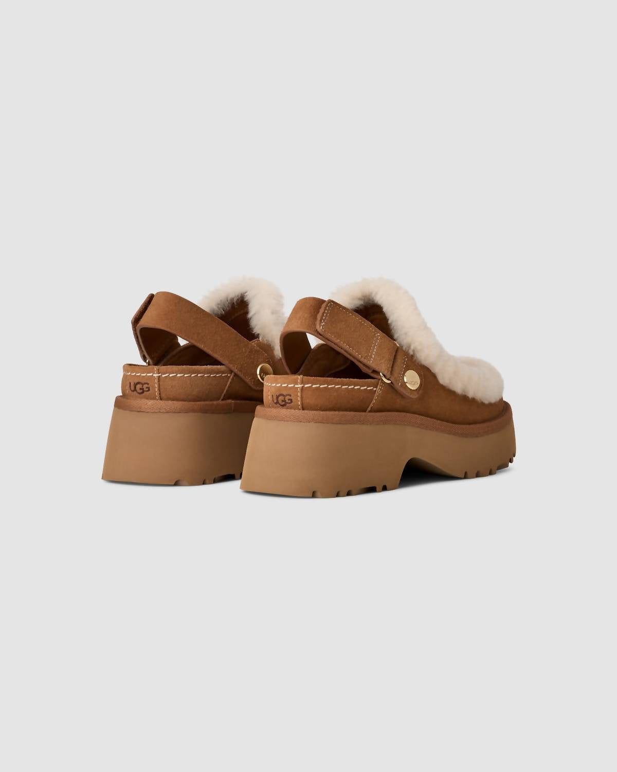 UGG Women's Esmee Clog in chestnut 1 - women's shoe - view 4