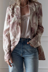 Alysi - Brushed Print Jacket