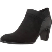 Ara Women's Torrance Ankle Bootie in black - women's shoe - detail view