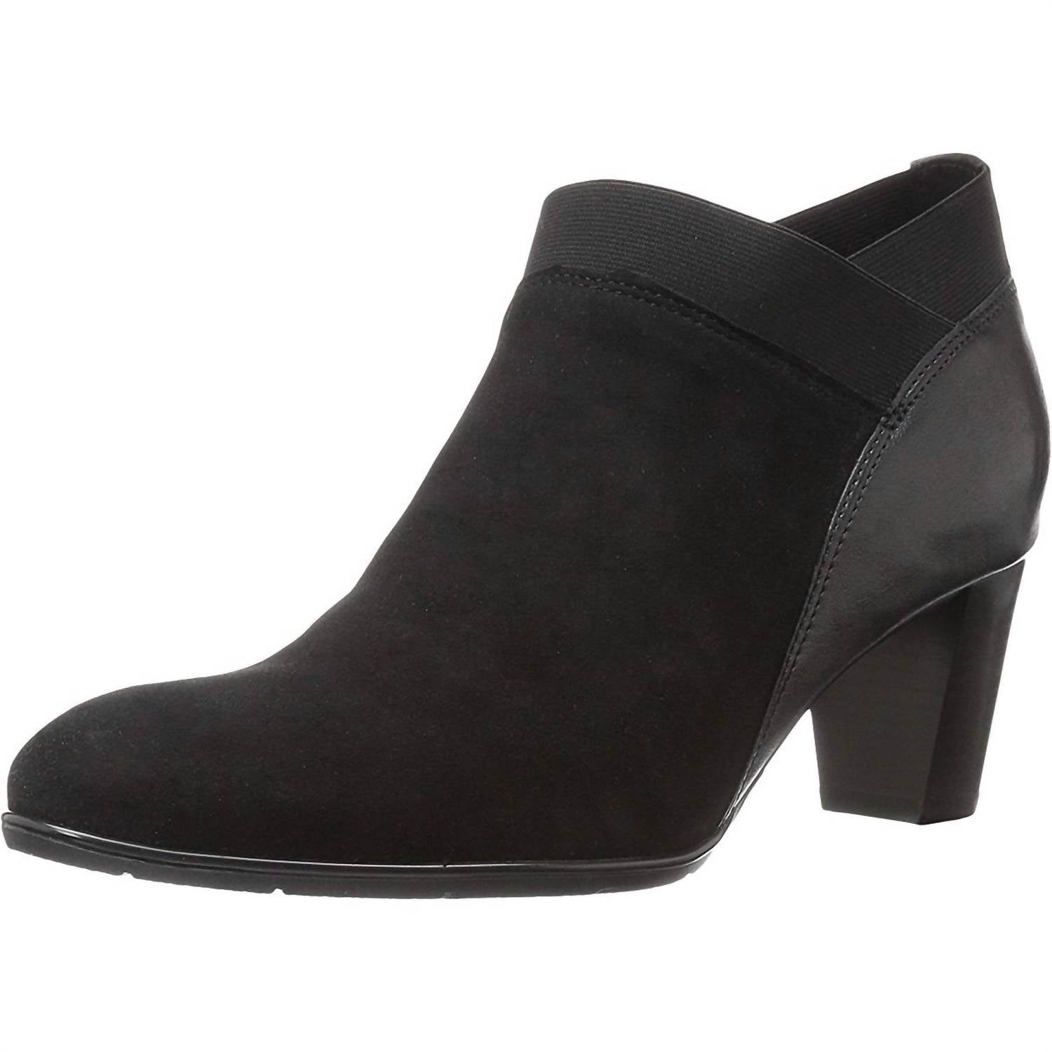 Ara Women's Torrance Ankle Bootie in black - women's shoe - detail view