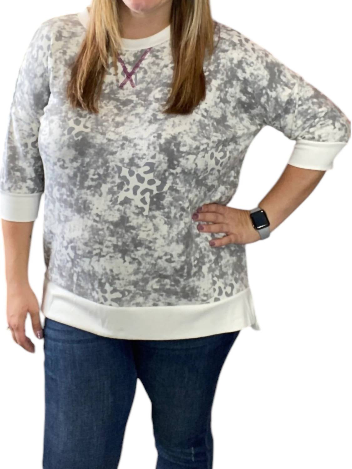 Honeyme - Leopard Weekender Top