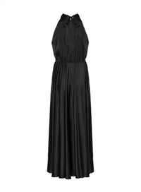 Karmamia Women's Ava Maxi Dress in black - women's dress - detail view