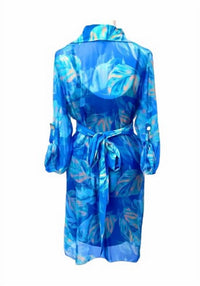 Coton Frais - Women's Martina Silk Floral Dress