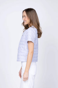 Elliott Lauren - Short Sleeve Quilted Jacket