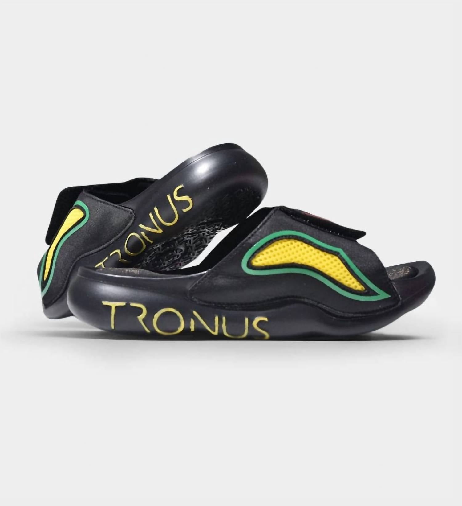 TRONUS Unisex Motherland Slide Sandal in black multi - item