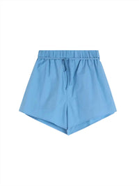BONDI BORN Avila Cotton Shorts in dusk - women's shorts - view 4